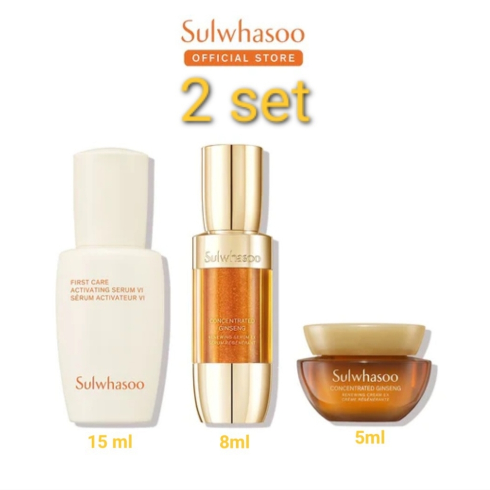 Sulwhasoo Signature care ginseng set 3pcs x 2 set (Newset Version) limited